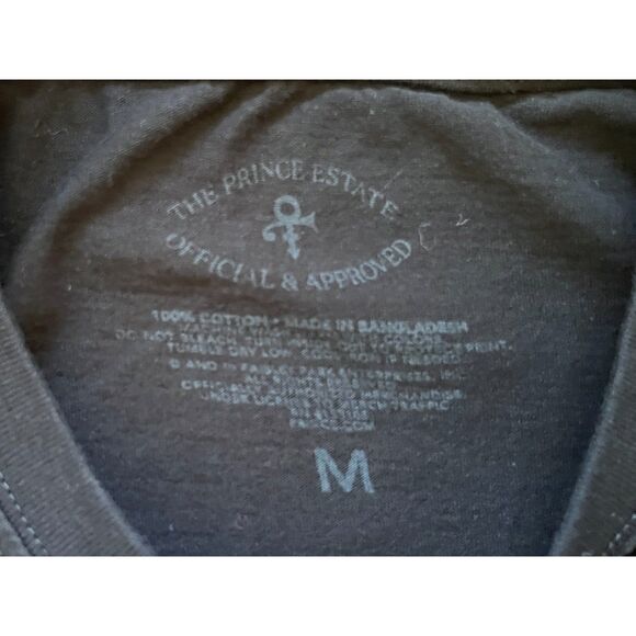 Purple Rain Prince and the Revolution Black T Shirt Tee Top  Women's Size Medium - Picture 3 of 6